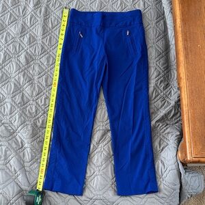 INC International Concepts Women's Cobalt Cropped Pants